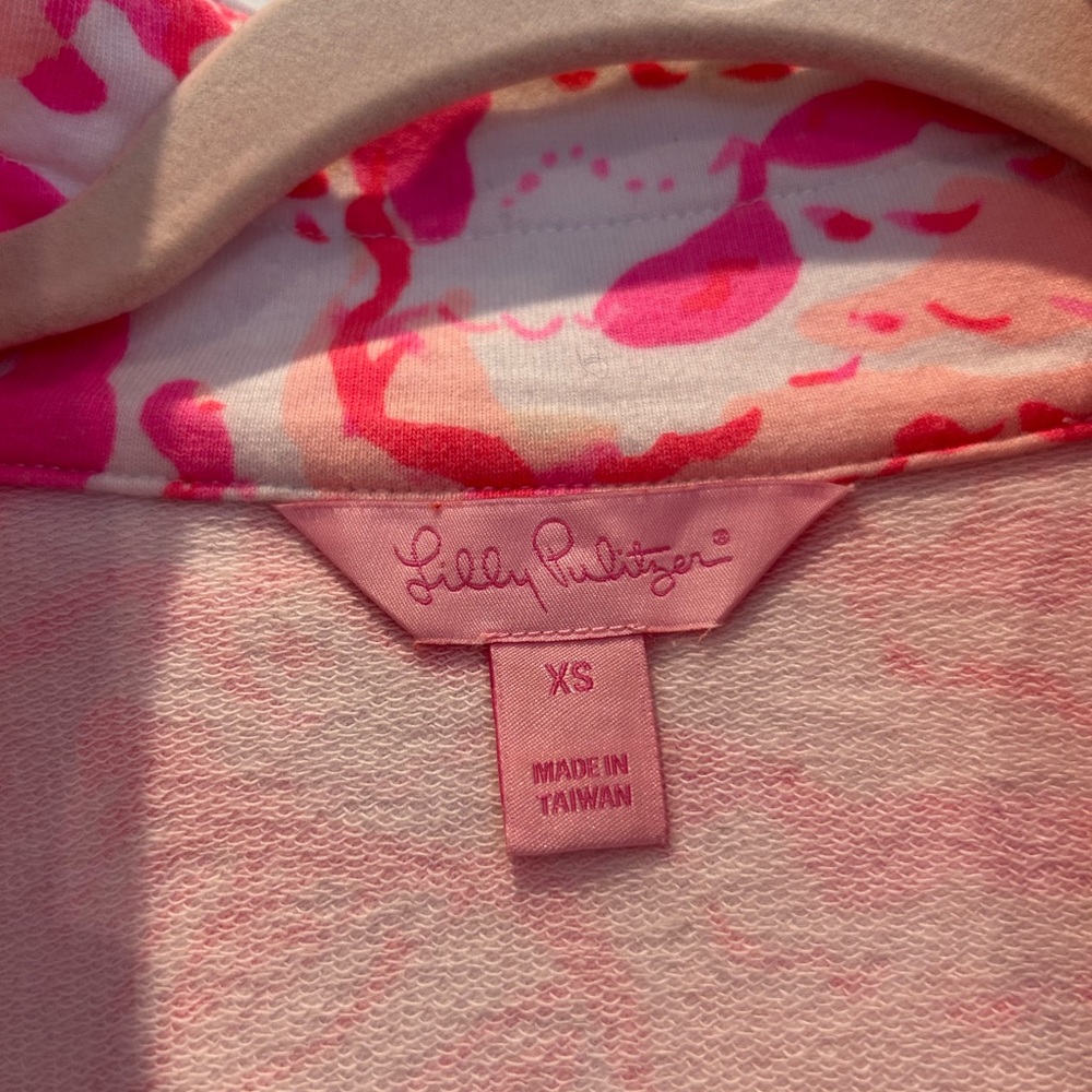 Lilly Pulitzer Quarter Zip Pullover - Picture 2 of 4